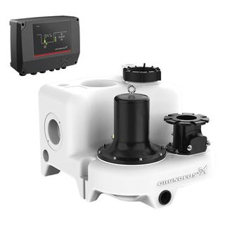 Grundfos Hebeanlage Multilift m 12.3.4, 1,5 kW, 92 l Behälterv., 400 V