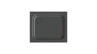 Duschwanne BetteSupra 5770 90x75x6,5cm, Antirutsch/Pro, raven