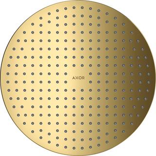 hansgrohe Kopfbrause 300 2jet Axor De., UP-Inst., polished gold optic