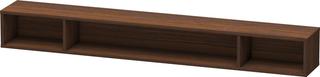 Duravit Regalelement L-Cube 100x14cm, Nussb geb., 3 Fäch., hor
