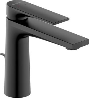 Duravit WT-Einhebelmischer Tulum M Ausl. 135mm, m Zugst.Abl.Gar., sw matt