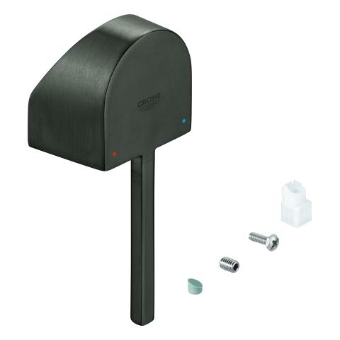Artikelbild 1 des Artikels „GROHE Hebel 48496 für Fertigmontageset für 46 mm Kartusche hard graphite geb. “