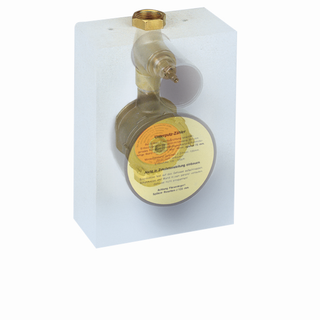 Wasser-Geräte Montagestrang WG-TEC 3000 Koaxial, mit Standard-Ventil, Rotguss