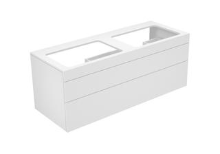 Keuco WT-Unterschrank Edition 400 31574 140x54,6x53,5cm, 2 AZ, o L, f 2 WT, E Ca