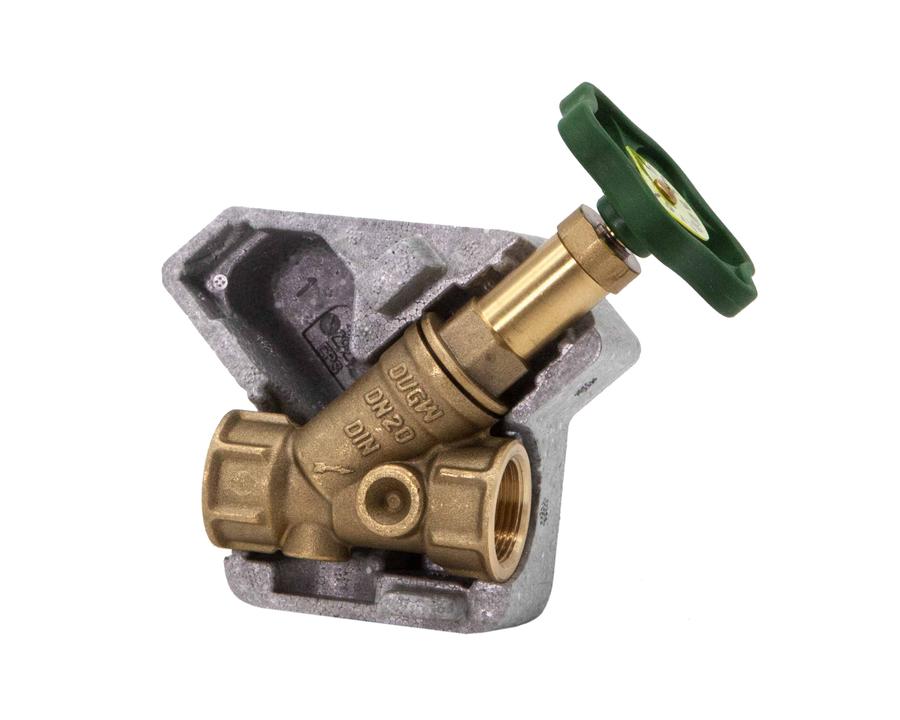 Artikelbild 1 des Artikels „Schlösser Freistromventil DG1525 DN 20, Rp 3/4, m DS, o Entl., nstg Spin. DN 20, Rp 3/4“