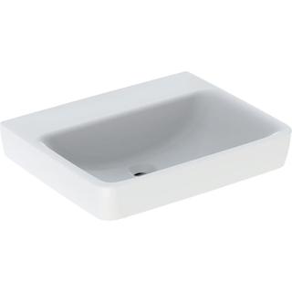 Geberit Waschtisch Renova Plan 60x48cm, o. Hahnl., ohne Überlauf, weiß