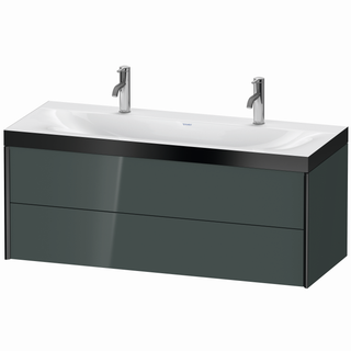 DU MWT m.WTU Viu/XViu, 503x1200x480mm 2SK,schw. m/dolom.grey hg,Rahm.B2 ES Ah.