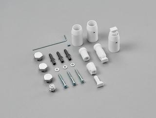 Zehnder Wandmontage-Set verchromt