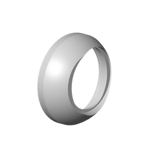 DO Haube ERSATZTEILE 092830027 D 44 x 13,5 mm Chrom