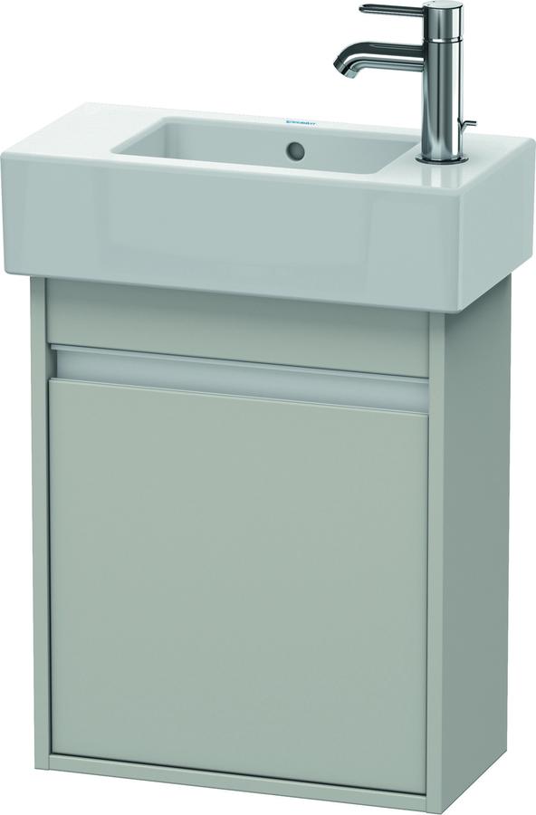 Artikelbild 1 des Artikels „Duravit Waschtisch-Unterschrank Ketho 45x22,5x55cm, wandh, T li, betongr matt Tür links | betongrau matt“