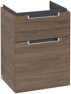 V&B Waschtisch-Unterschrank Subway 2.0 44x59x35,2cm, Gr. silb. ma, arizona oak