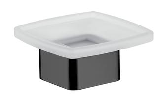 EMCO Seifenhalter Loft Standmodell, Seifenschale Kristallglas satiniert