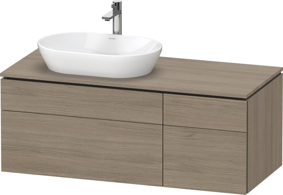 Artikelbild 2 des Artikels „Duravit Waschtisch-Unterschrank L-Cube 122x55x48,2cm, AS L, E te, k EinrSy eiche terra | kein Einrichtungssystem“