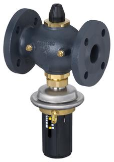 Danfoss Diff.Druckreg.+V.strombegr.AVPB DN50, Kvs 25,0, 0,1-1,0bar, PN25,Flansch
