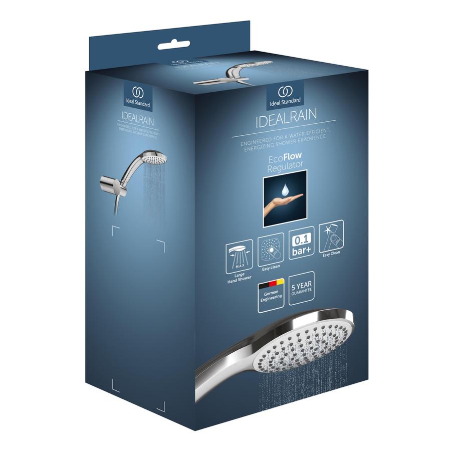 Artikelbild 1 des Artikels „IS Handbrause-Set M1, m 1-Fkt.-Handbr. d= 10cm, chrom chrom“