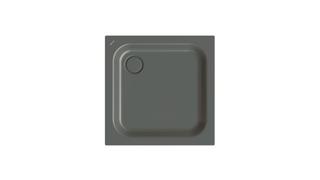 Duschwanne BetteSupra 5820 80x80x6,5cm, Glasur, smoke