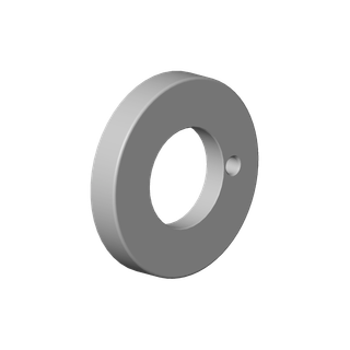 DO Rosette ERSATZTEILE 092810133 D 59 x D 27,5 x 9 mm Chrom