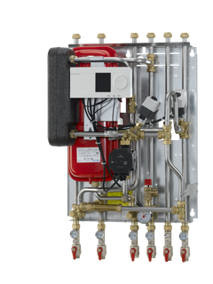 Danfoss Hausstation VX Solo II HWP, 2 HE:30kW, ECL310/A347, STW