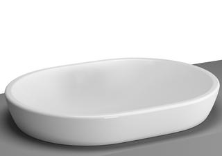VitrA Aufsatzschale Metropole 59,5x45,5cm, ov, o HLB, we hgl, o. ÜL