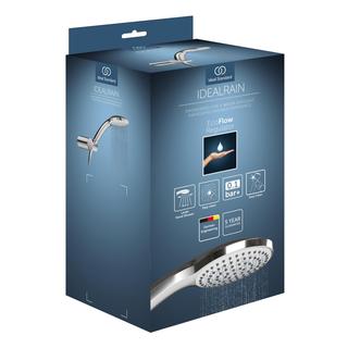 IS Handbrause-Set M1, m 1-Fkt.-Handbr. d= 10cm, chrom