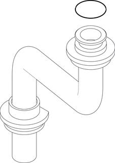 BOSCH Ersatzteil TTNR: 7736700099 Rohr (Warmwasser)