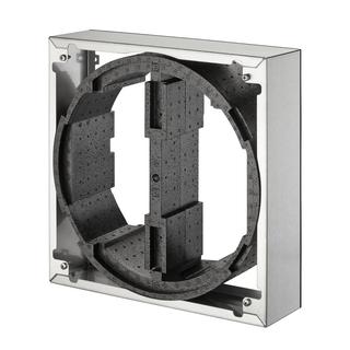 Helios Distanzrahmen KWL 60 DR Edelstahl, 100mm tief, für Außenfassade