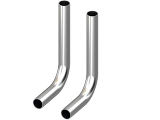 TECE SLHK Bogen d= 15mm, Cu-Rohr vernickelt