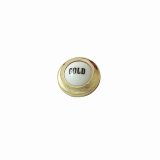 KLUDI-Ersatzteil Porzellanmarkierung 1926 Cold vergoldet 23 kt