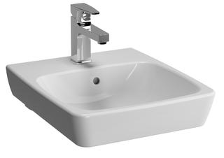 VitrA Bad Handwaschbecken Metropole 40 x 46 cm, 1 Hahnloch mittig