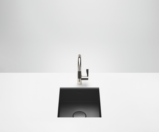 Dornbracht Unterbauspüle 400x400x175mm, schwarz matt