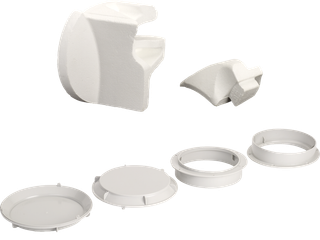 STIEBEL Luftumlenk-Set LUS 221/301 DN 160
