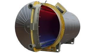 Dehoust Wärmespeicher 32000 l, d 2500, 3 b, lieg., o iso, ober