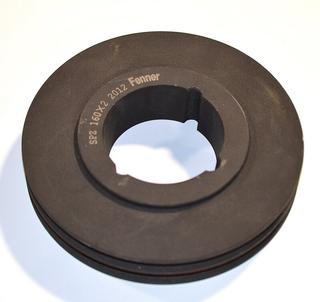 RK Keilriemenscheibe SPZ,2-rillig 160mm Durchmesser, 28er