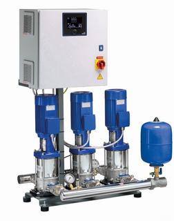 KSB Druckerh. DeltaPrimo VC 2-04/02 mit 2 Movitec, 0,37 kW, Zulauf M
