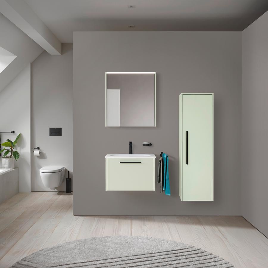 Artikelbild 9 des Artikels „Duravit Badetuchhalter D-Code 84,8x4,8x8cm, schwarz matt, wandhängend 84,8 x 4,8 x 8 cm | schwarz matt“