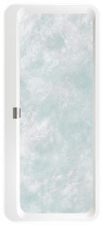 VB Freistehende Whirlpool Squaro Edge 12 UAE180SQE7B1V 1800x800mm Oval Weiß Alpin