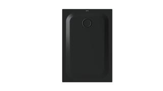 Duschwanne BetteUltra 8727 110x75x3,5cm, Mini-Wannenträger, ebony