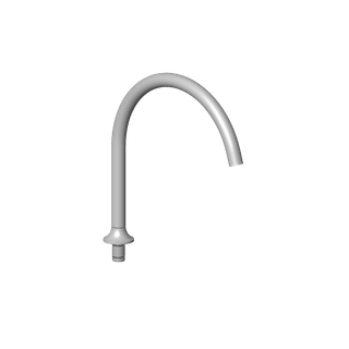 DO Auslauf ET 90282232700 304 mm, 25,2 l/min. Dark Platinum gebürstet