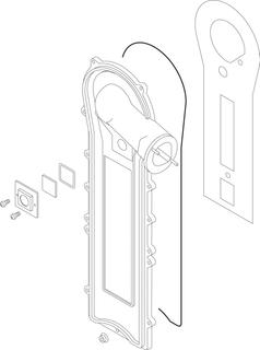 BOSCH Ersatzteil TTNR: 87180057640 Vorderseite Wärmetauscher