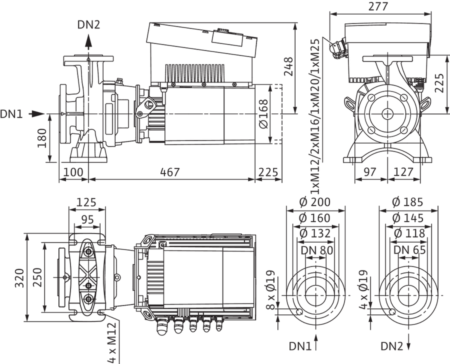 Artikelbild 6 des Artikels „Wilo Trockenl.-HE-Pumpe Stratos GIGA B 65/1-22/3,0-R1, 3 kW, o. Druckgeber 65/1-22/3,0-R1, 3 kW“