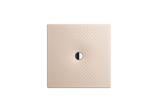 Kaldewei Duschwanne SCONA 911-5 80x80cm, fl., Träg., VAS P-E, beige