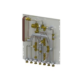 Uponor Combi Port M-Pro Wohnungsstation RC 15 CB BP DI ZV
