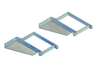 Strawa Wandhalter-Set strawi 125 Wandabst. v mitt Vert. 120mm, variabel
