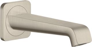 hansgrohe Wanneneinlauf Axor Citterio E Ausladung 181mm, brushed nickel
