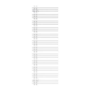 Zehnder Design-Heizkörper Yucca Asym YA-170-060, 1736x578mm, P weiß, RAL 9010