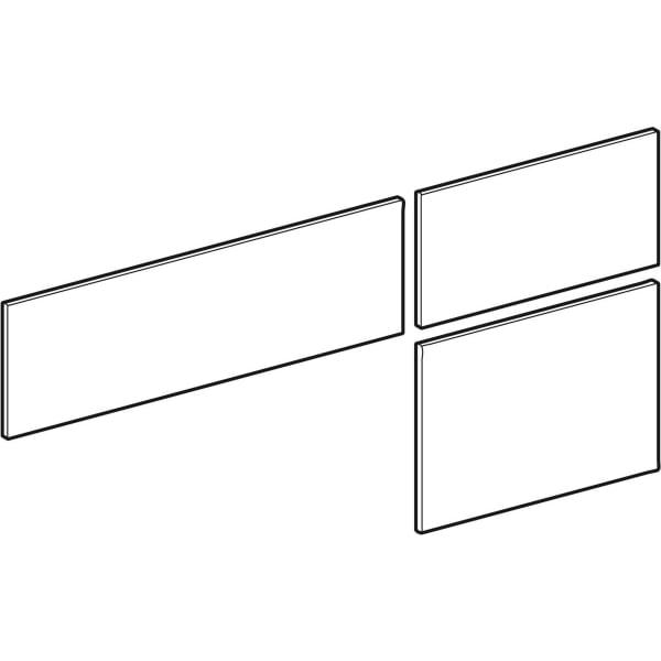 Artikelbild 2 des Artikels „GE VariForm Set Schubl.-Front für US für WT, mit 3 Schubladen B=135cm, weiß “
