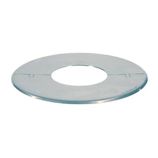 LORO X Abdeckrosette DN 100, passend für Muffen, Edelstahl
