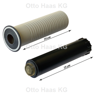 HAAS Set OHA Dichtfix Long 14/15cm, 1/2", grau