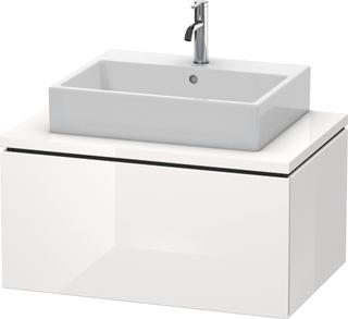 Duravit Waschtisch-Unterschrank L-Cube 82x54,7cm, we. hgl, f Konsole, 1 Auszug