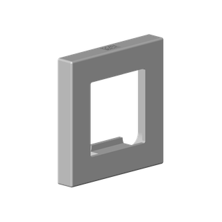 DO Rosette für Regenbrause ERSATZTEILE 092798017 60 x 9 x 60 mm Chrom gebürstet